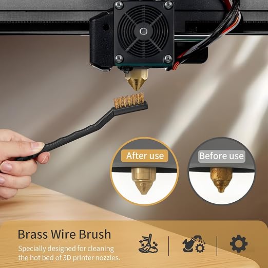 MAYJOY 3D Printer Nozzle Cleaning Kit–17 Pcs Tools Set
