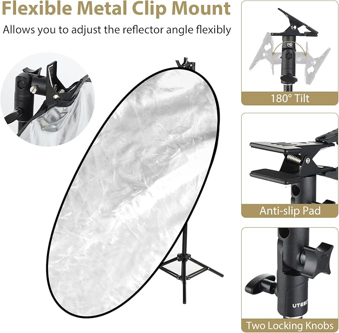 UTEBIT 35"x47"/90x120cm Photography Reflector
