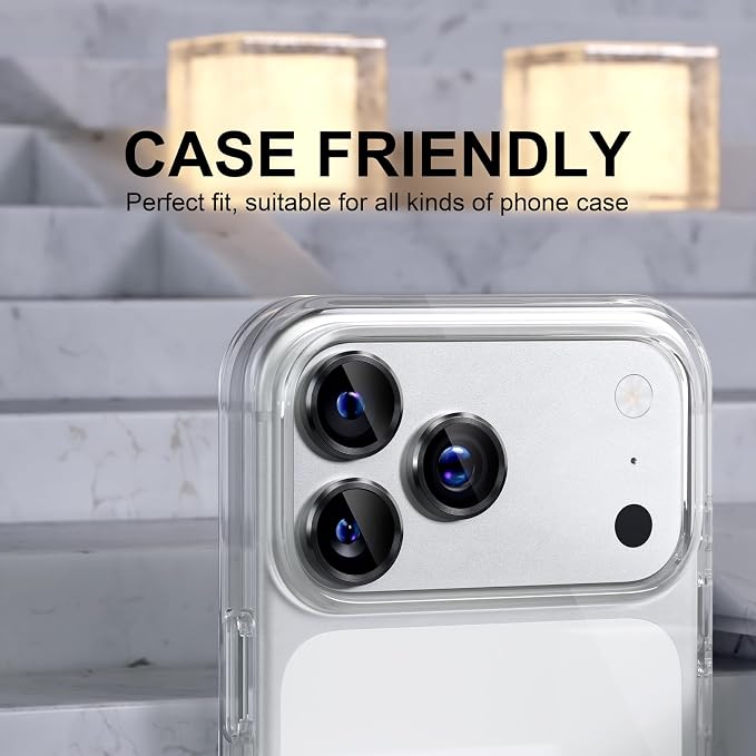 Choiche Compatible for iPhone 17 Pro/iPhone 17 Pro Max Camera Lens Protector