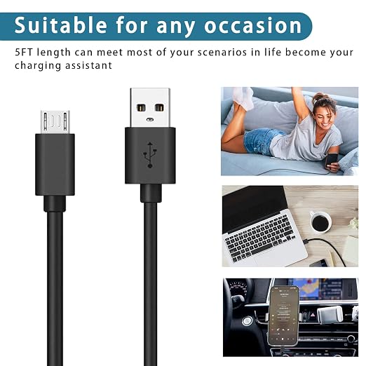 Charger for SimpliSafe Outdoor Camera Battery and Simplisafe Outdoor Camera 10W