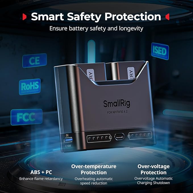 SMALLRIG NP-FW50 Battery Charger