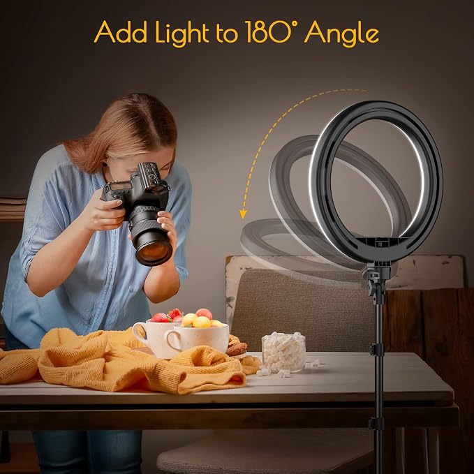 Weilisi 12" Selfie Ring Light