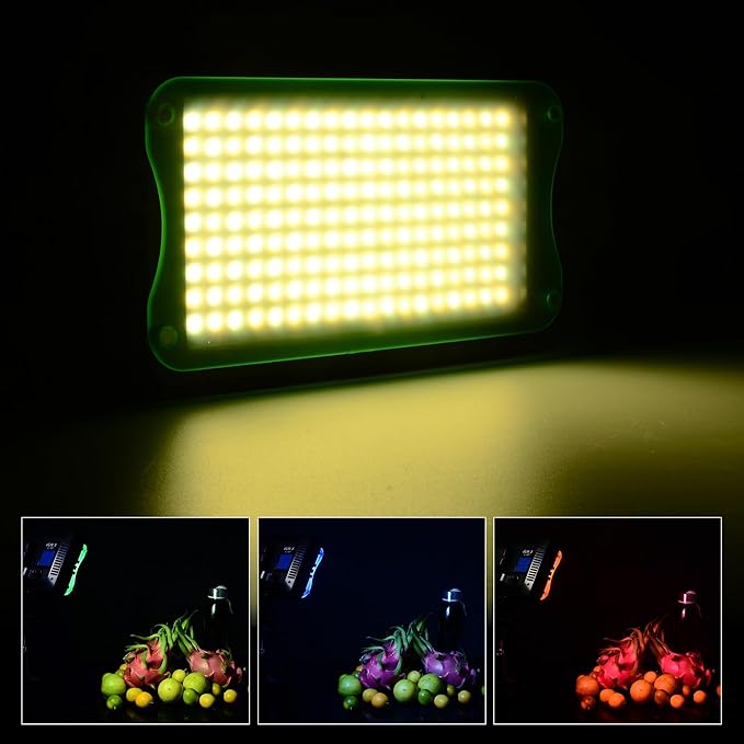 VILTROX VL-162T CRI95+ LED Video Light, Portable Camera Photo Light Panel
