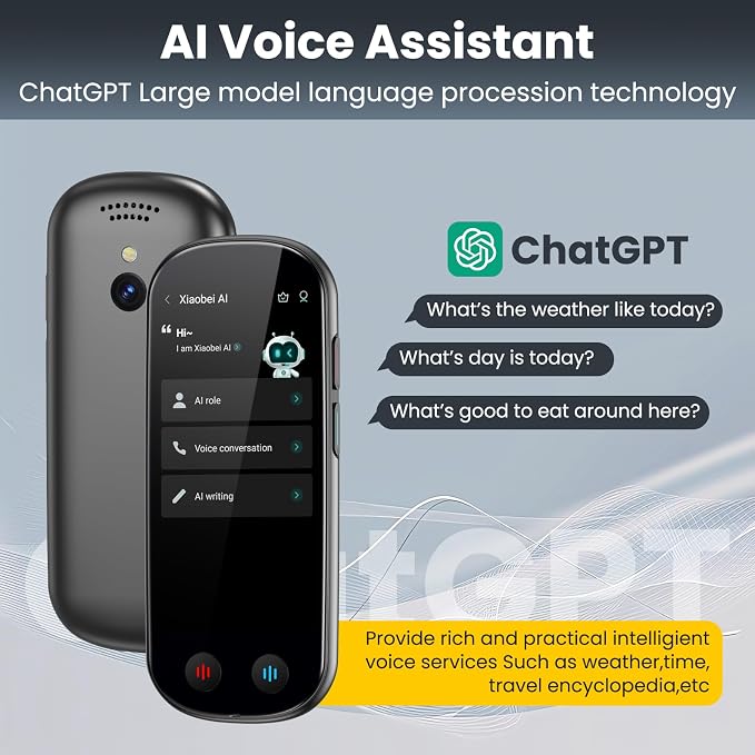 Language Translator Device No WiFi Needed, AI Translator