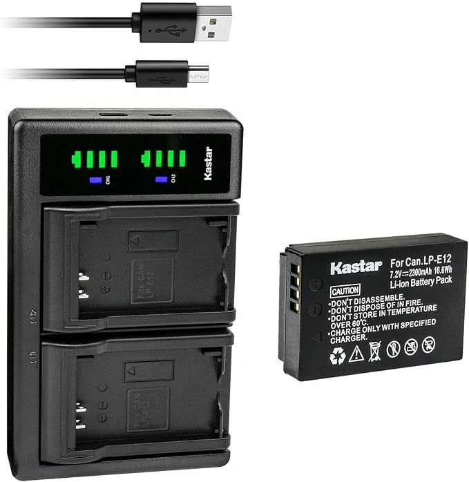 Kastar 1-Pack Battery and LTD2 USB Charger Replacement