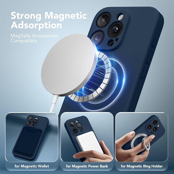 Magnetic for iPhone 12 Pro Max Case, Compatible