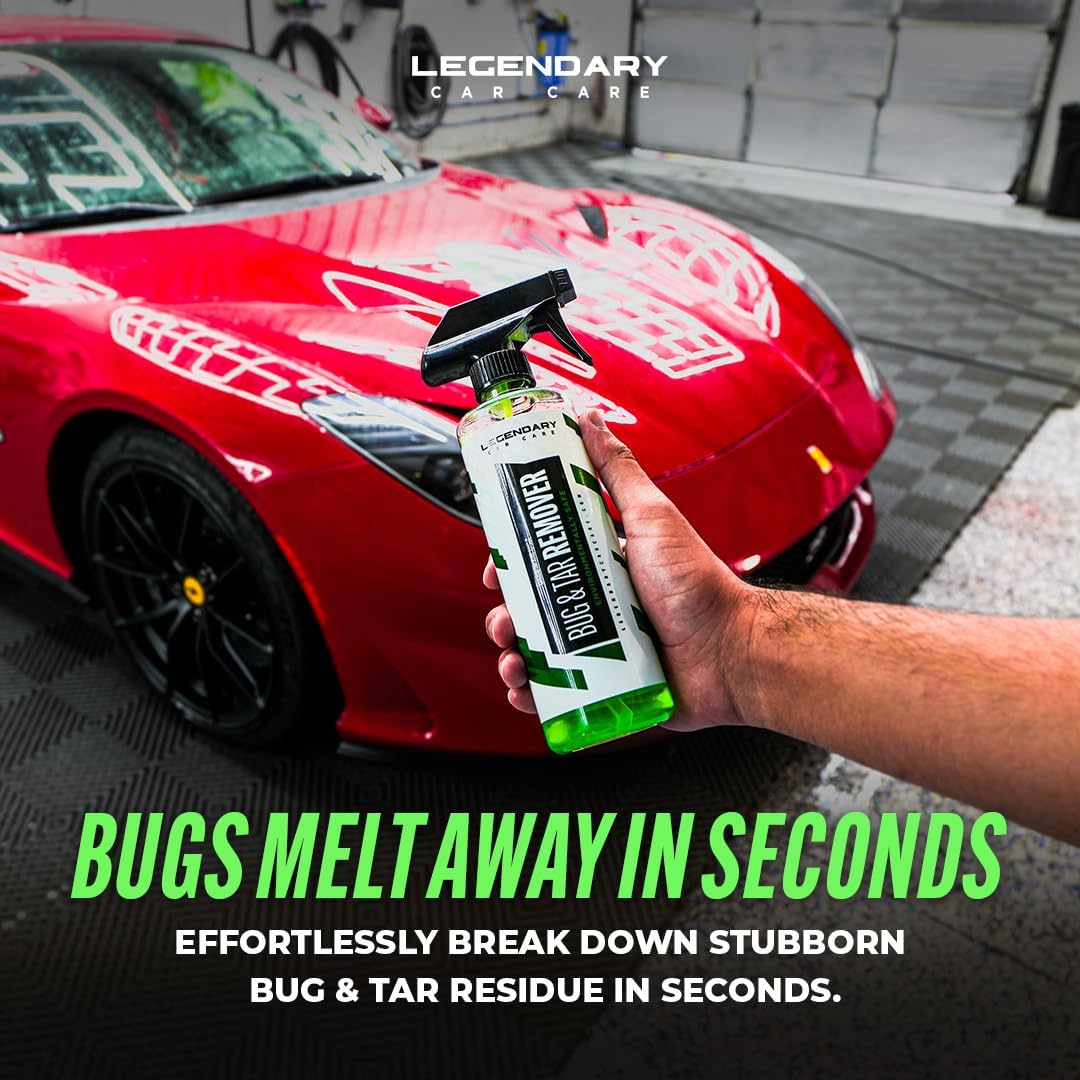 Legendary Car Care Bundle - Glass Cleaner 16oz & Tar & Sap Remover 16oz
