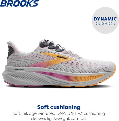 Brooks Women's Ghost 17 Running Shoes - Lightweight Comfort for Neutral Runners | Size Options Available