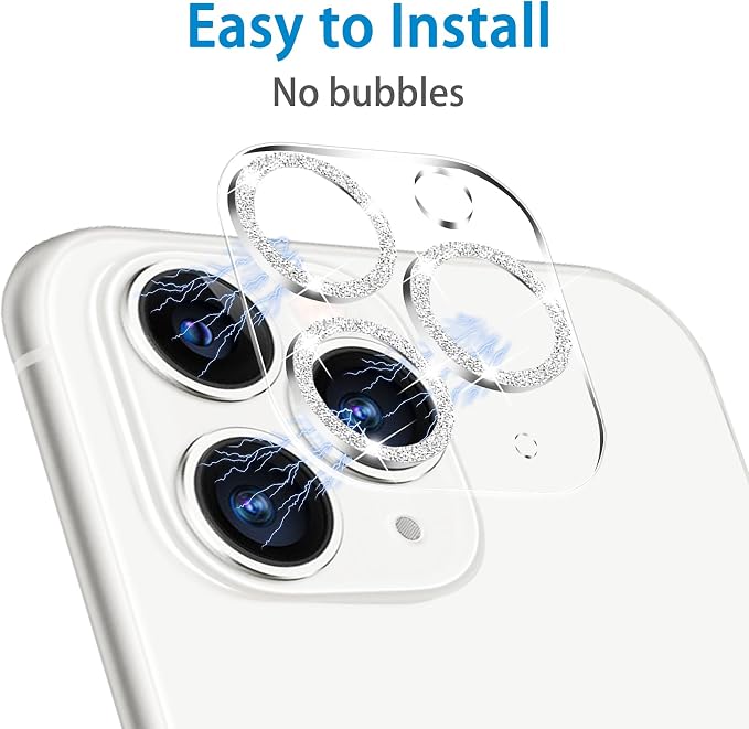 3 Pack Dengduoduo Tempered Glass Camera Lens Protector