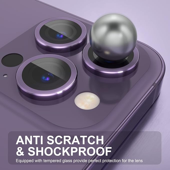 Choiche Compatible for iPhone 14 Pro/iPhone 14 Pro Max Camera Lens Protector