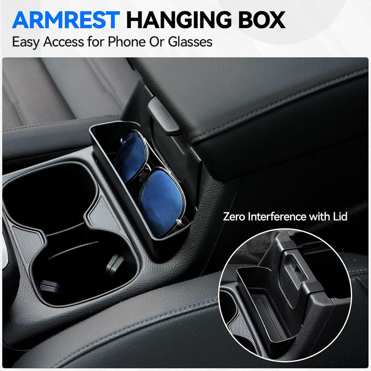 ELECFRESH Center Console Organizer for 2023-2026 Honda CRV Accessories