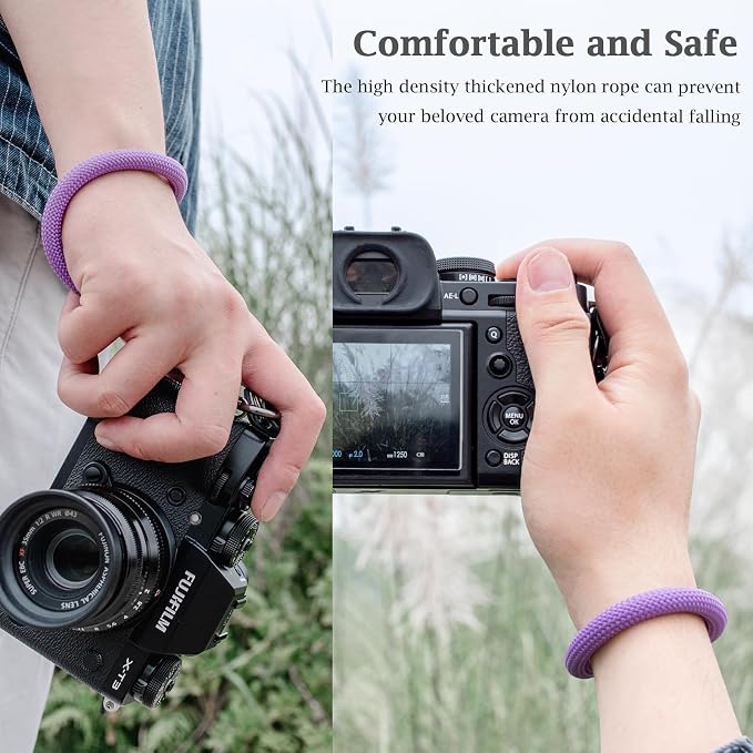 VOVMOEYA Camera Wrist Strap Rope, Camera Hand Strap Compatible