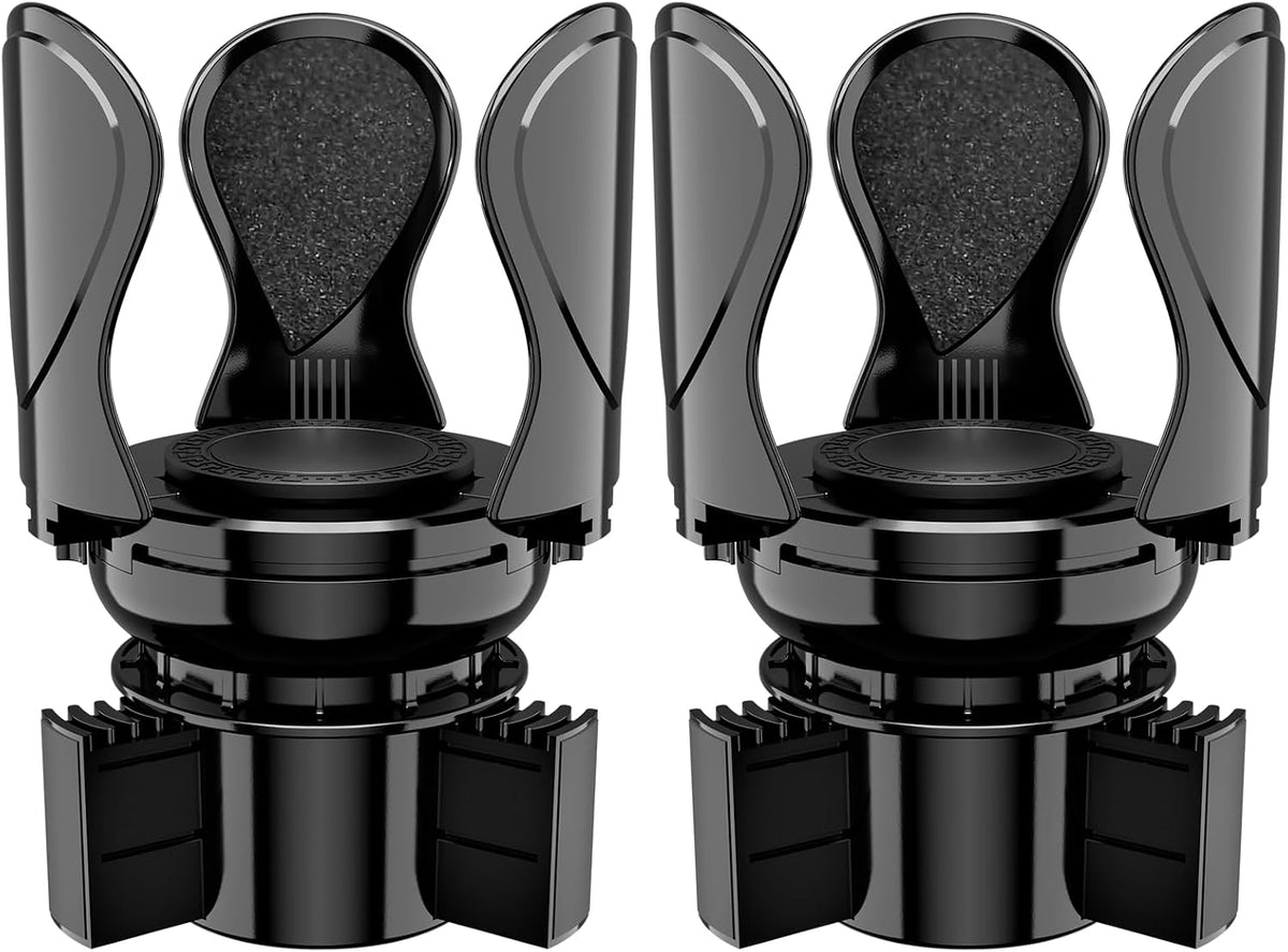 Car Cup Holder Expander, Cup Holder Extender Adapter with Expandable Arm and Adjustable Base, Compatible with Yeti Ramblers 14-64oz, Hydro Flasks 18-64oz Most Coffee Mugs Bottles & Cups
