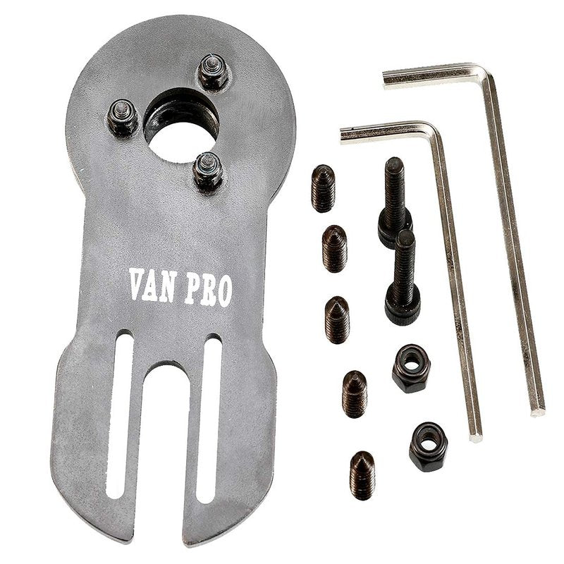 vanpro® DIY63 Series (Compatible 50) brushless Motor Mount(Snow Black, Pack of 1)