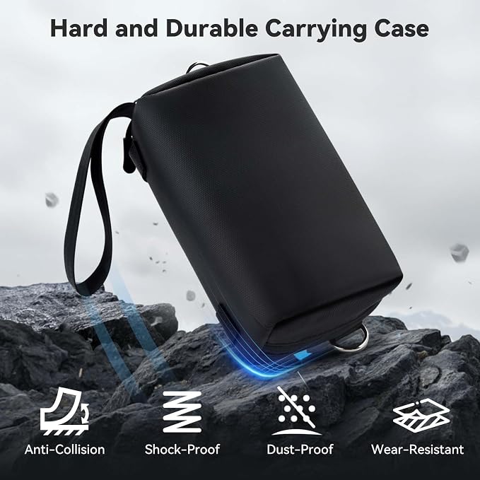 UTEBIT Carrying Bag for DJI Osmo Pocket 3, Portable Storage Carry Case Large