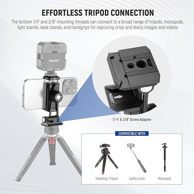Neewer Phone Tripod Mount Adapter