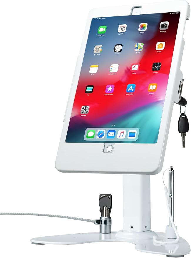 Dual Kiosk Stand – CTA Security Stand