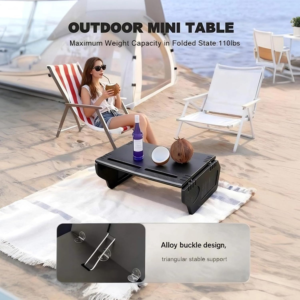 Foldable Car Table,Steering Wheel Desk for Laptop/Meal Tray Travel, 2-in-1