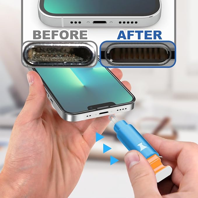 iPhone Cleaning Kit iPhone Cleaner, Phone Charging Port Cleaning, Cell Phone