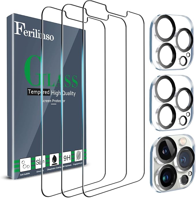 Ferilinso 3 Pack Screen Protector