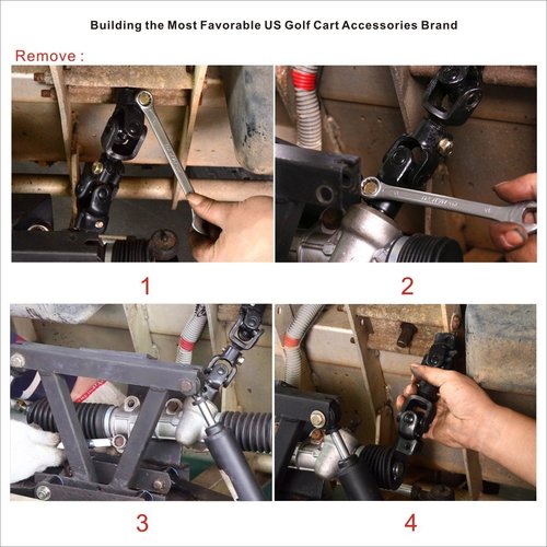 Dr.Acces Golf Cart Club Car DS Steering Joint (1984-up) Gas or Electric Golf Cart Knuckle 1013861