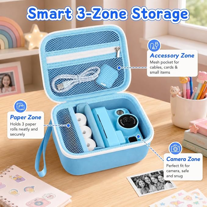 Kids Instant Print Camera Case for Dylanto for ESOXOFFORE for DUDUDRAGON
