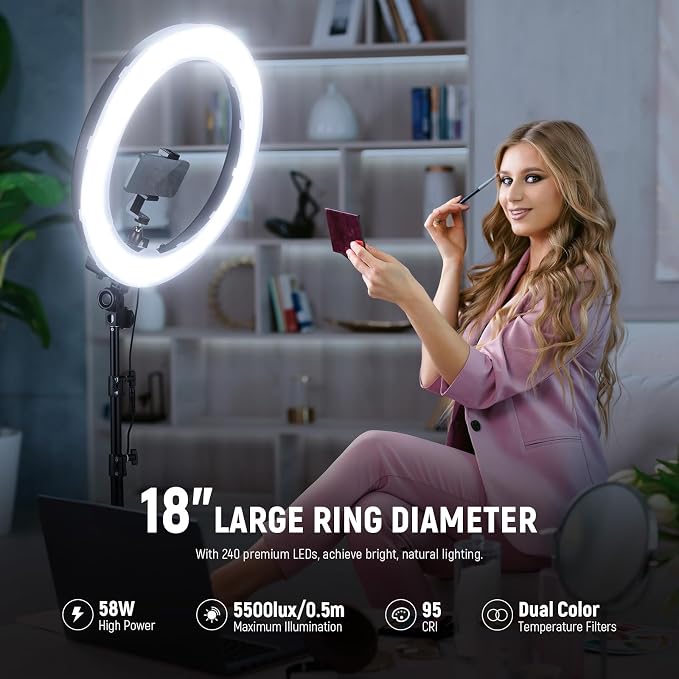 NEEWER 18 Inch/45cm LED Ring Light