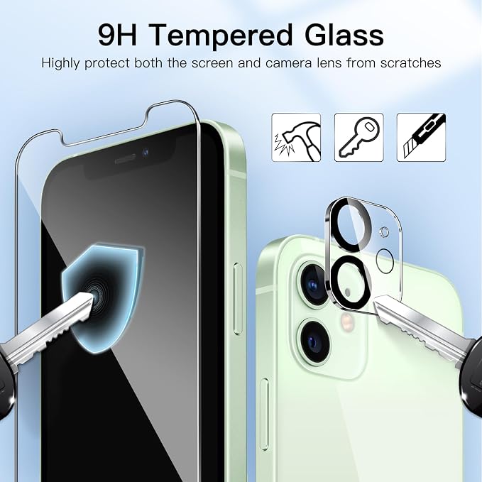 JETech Screen Protector for iPhone 12 mini 5.4-Inch