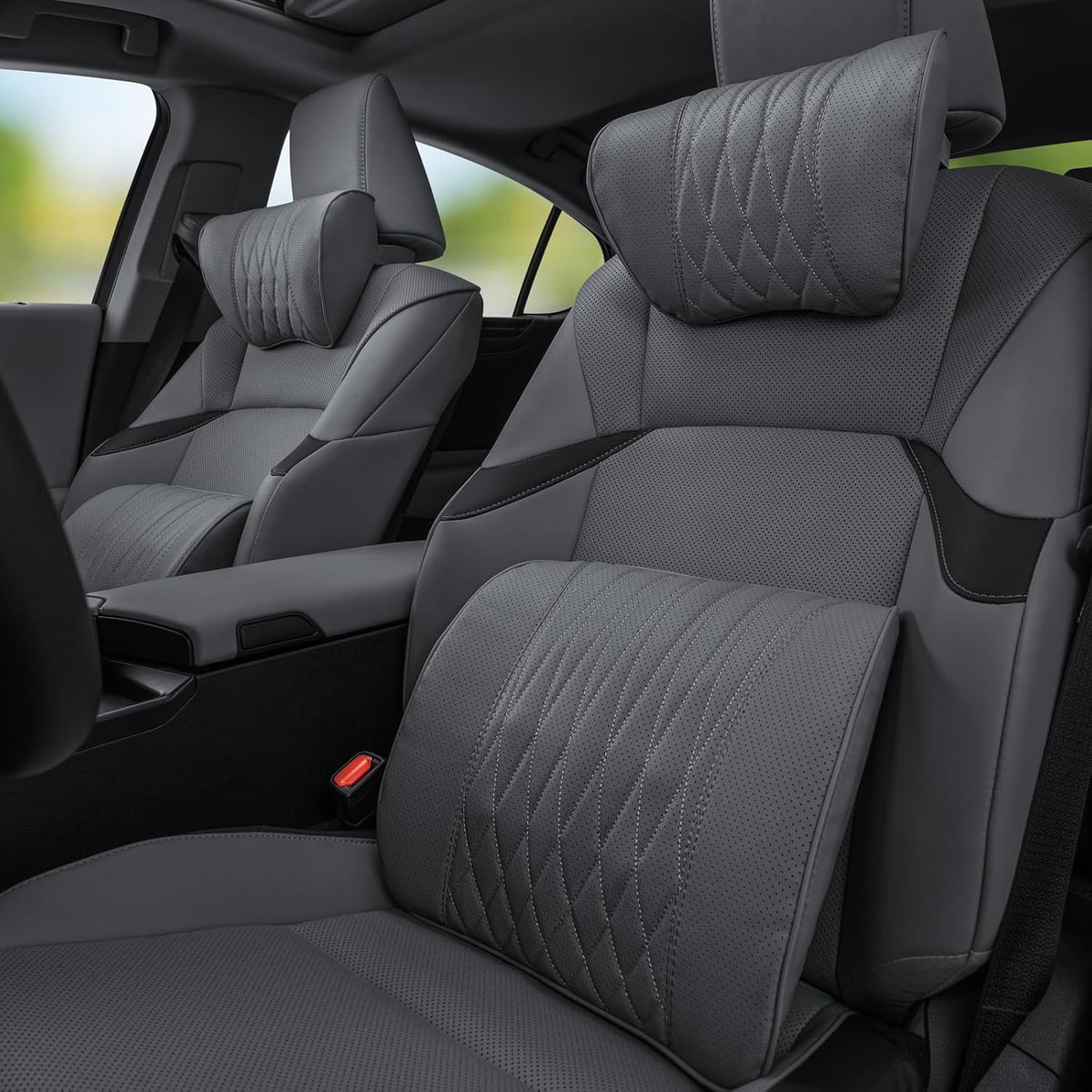 Dragon Art Suitable for Lexus headrests, Lumbar Support, RX Memory Cotton Seats, Neck Support, NX headrests, ES headrests, GS car Interior Accessories