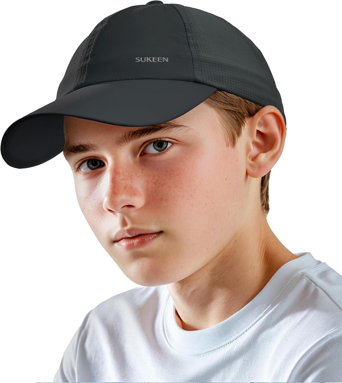 Sukeen Kids Baseball Caps - Lightweight UPF50+ Sun Hat for Boys & Girls | Quick-Dry Outdoor Performance
