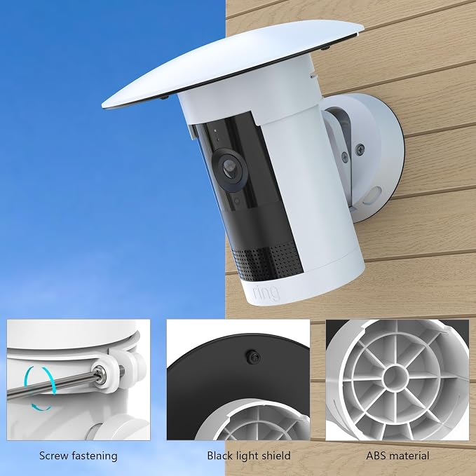 Outdoor Camera Sun Rain Shade Shield Cover Compatible
