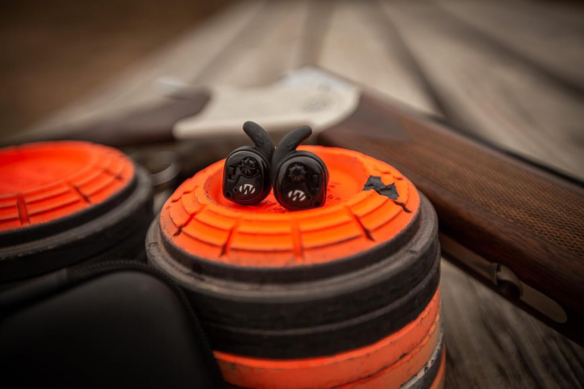 Walker’s Wireless Hearing Protection Earbuds - NRR25dB Electronic Sound Suppression for Shooting