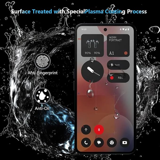3+2 Pack Tempered Glass for Nothing Phone 3a Pro Screen Protector