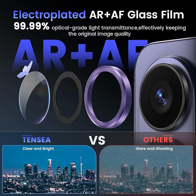 Tensea (3+2PCS Compatible with Samsung Galaxy S26 Ultra Camera Lens Protector