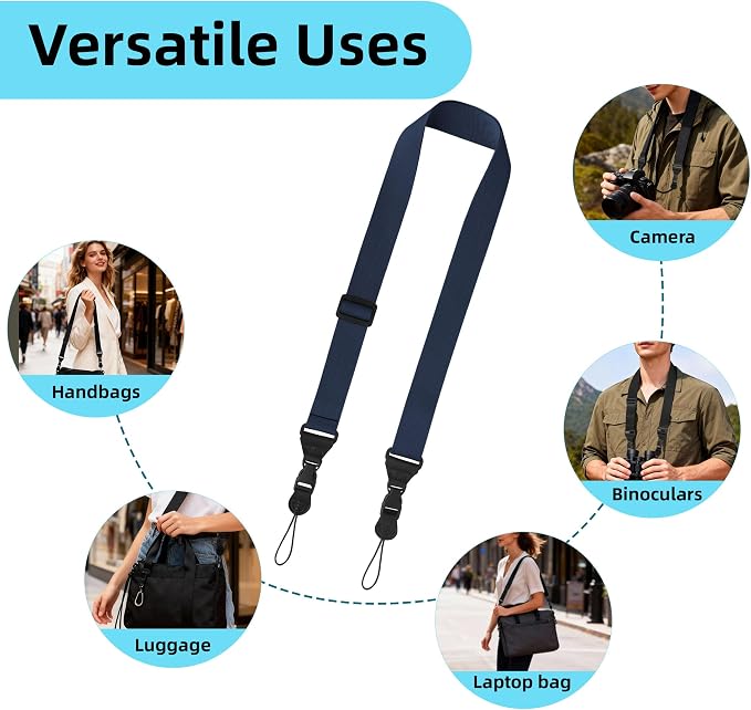 Adjustable Shoulder Strap:Comfortable iPad Strap Nylon Neck Lanyard