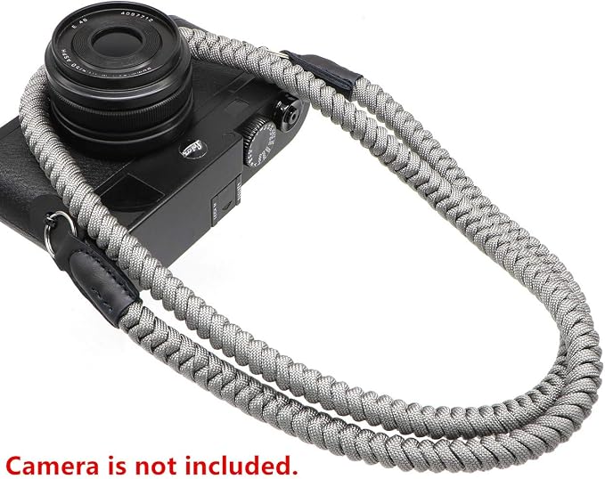 Paracord Woven Camera Neck Shoulder Strap Belt Hand Compatible