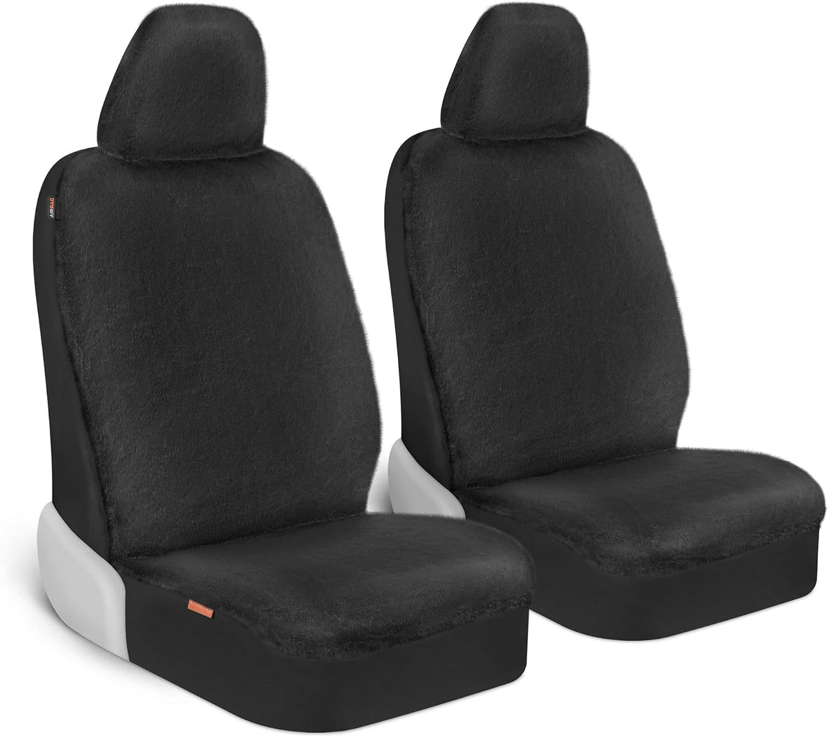 Carbella Plush Sherpa Fleece Car Seat Cover, 1 Piece Pink Seat Cover for Cars with Soft Cushioned Touch, Cute Automotive Interior Protector for Trucks Van SUV, Car Accessories for Women