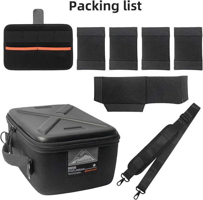Besnfoto Hard Shell Camera Case Small, Shockproof Waterproof Camera Carrying Bag