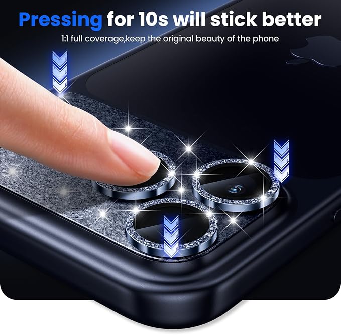 WSKEN for iPhone 17 Pro Max Camera Lens Protector, Metal Aluminum Alloy