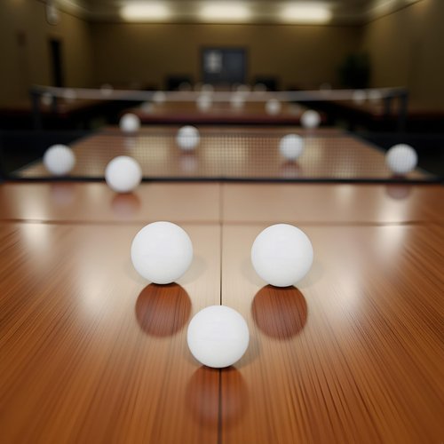 BWESOO 3Pcs White Table Tennis Sports Balls Ping Pong Ball Club Match Balls High Elasticity Table Tennis Outdoor Sport Accessories Durability Table Tennis Leisure Sports and Game Room (40mm)
