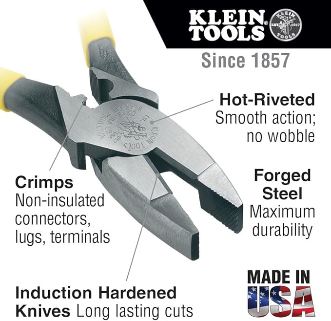 Klein Tools Crimping Pliers and Folding Hex Key Set