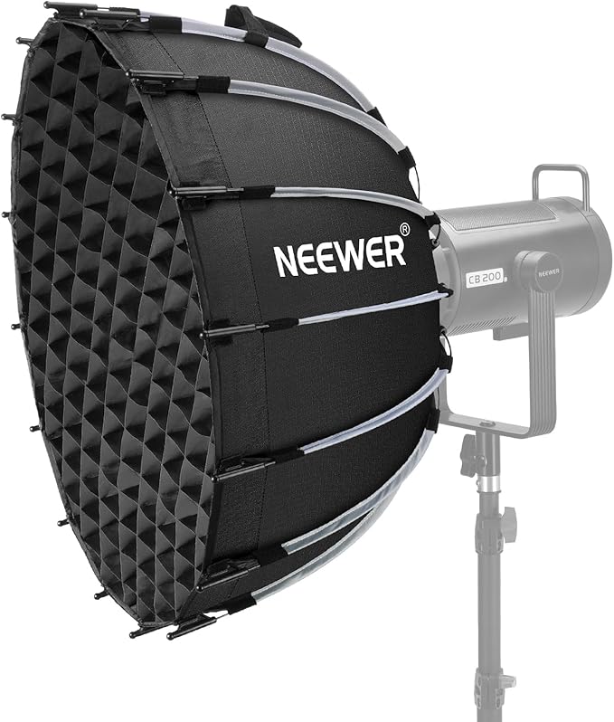 NEEWER Parabolic Softbox Kit, 23.6" Bowens Mount Soft Box