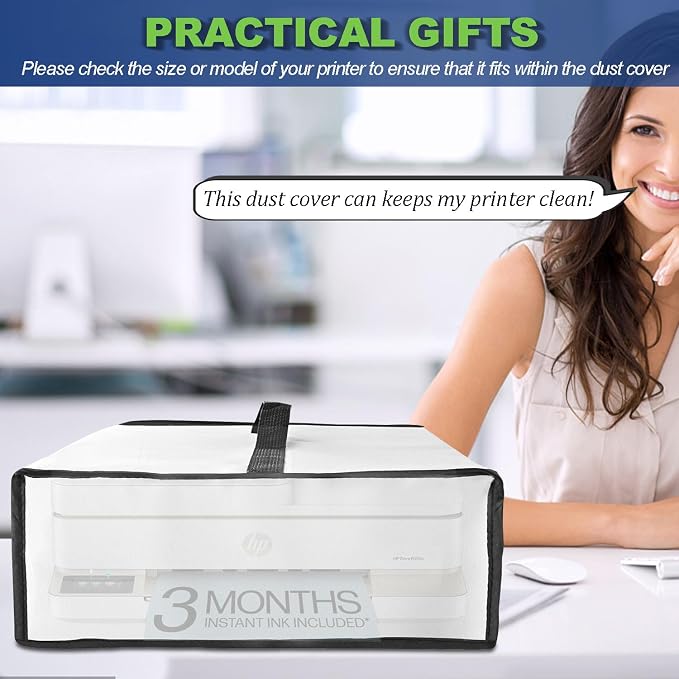 Printer Cover for HP Envy 6555e Wireless All-in-One Color Inkjet Printer