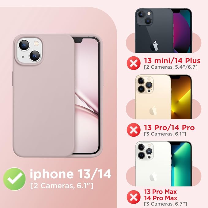 GolbinBox Magnetic for iPhone 13 Case & iPhone 14 Case, Compatible
