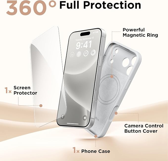 GolbinBox Magnetic for iPhone 17 Pro Case, Compatible