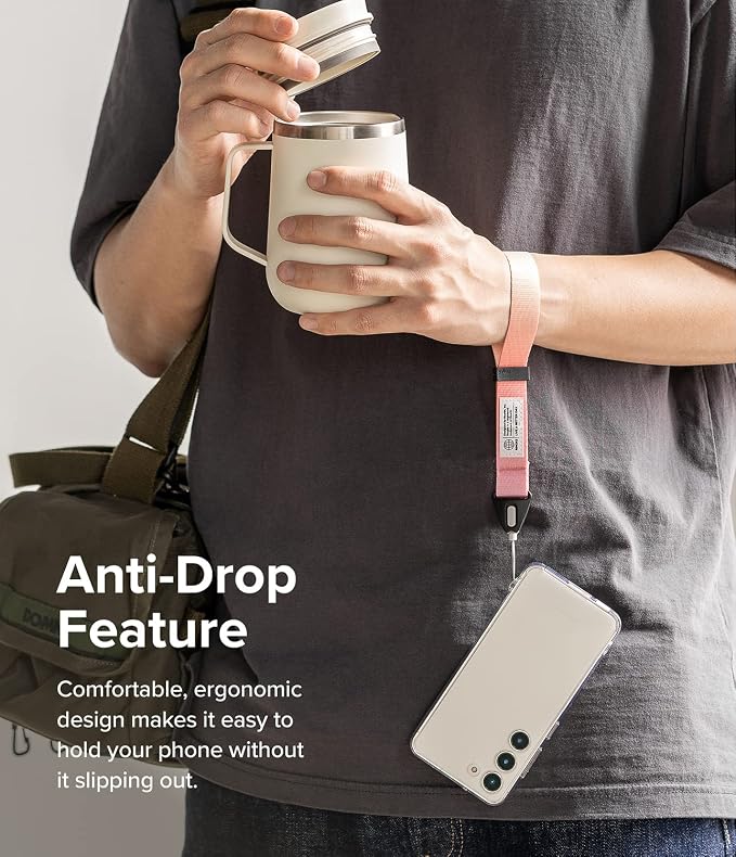 Ringke Hand Strap Designed for Camera Strap and Phone Strap, Adjustable Sturdy