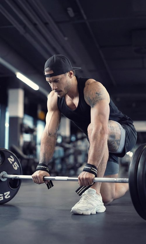 Fitgriff® Lifting Wrist Straps - Premium Cotton & Padded Support for Weightlifting | Gym & Deadlift