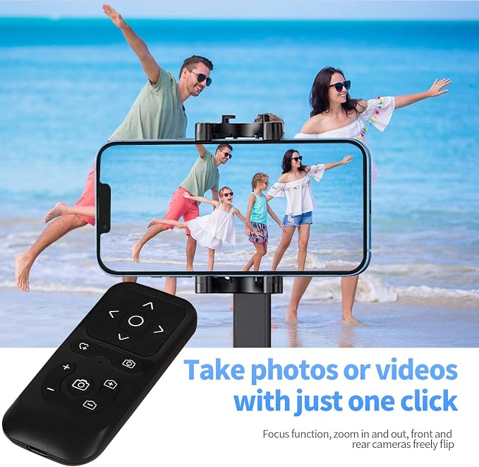 Wireless Camera Remote Control for iPhone, Control Phone Camera Shutter and Zoom