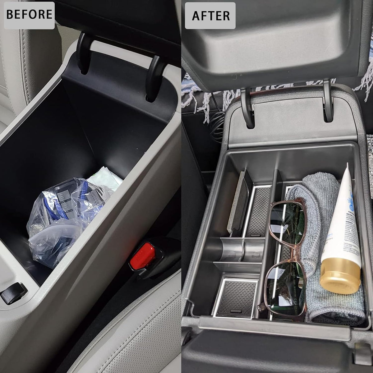 Center Console Organizer for 2022-2024 Hyundai Tucson& Santa Cruz 2022-2026