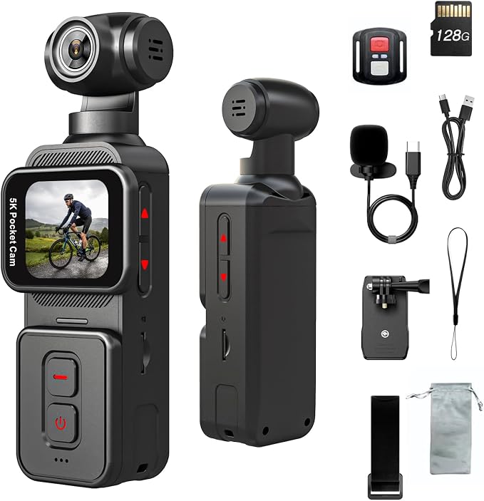 5K Pocket Vlogging Camera Body Camera